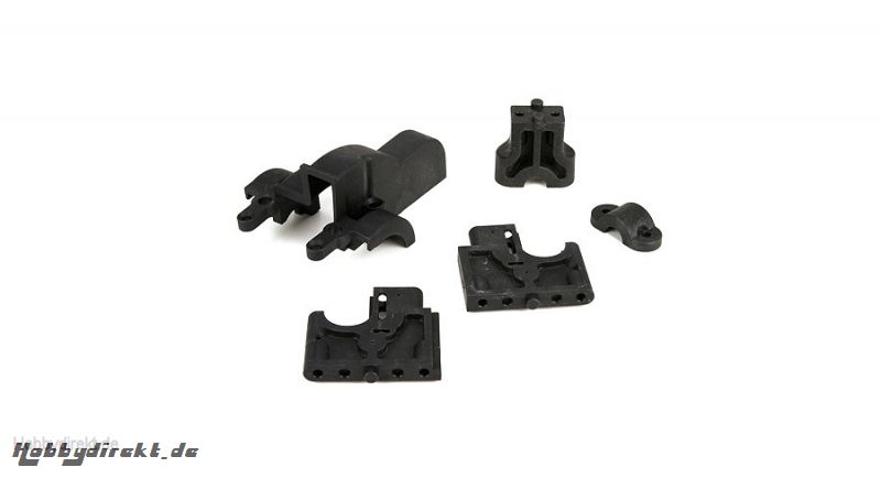 Ctr Diff Mnt, Drivetrain Mnt & Gear Cover: 1:5 4wd Horizon LOS251022