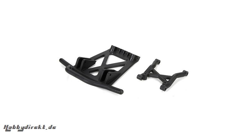 Rear Bumper Brace, Bumper/Skid Plate: MTXL Horizon LOS251040