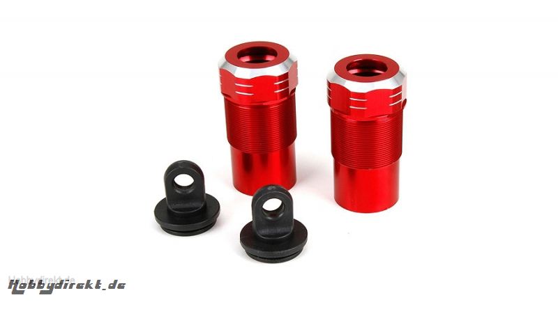 Fr/Rr Shock Body, Cap, Aluminum (2) Horizon LOS253004