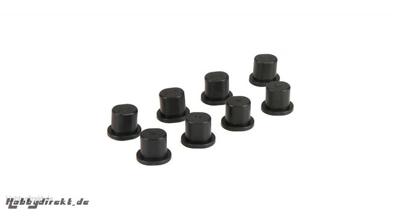 Hinge Pin Brace Inserts, Set: 1:5 4wd Horizon LOS254009