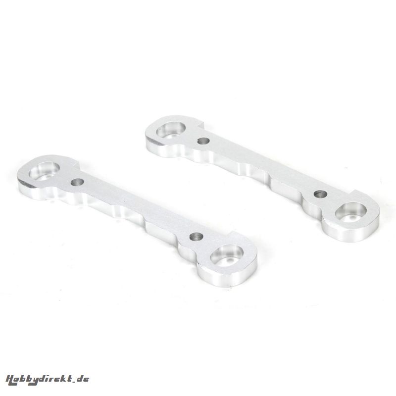 Hinge Pin Braces, Front, Alum, Silver, MTXL (2) Horizon LOS254030