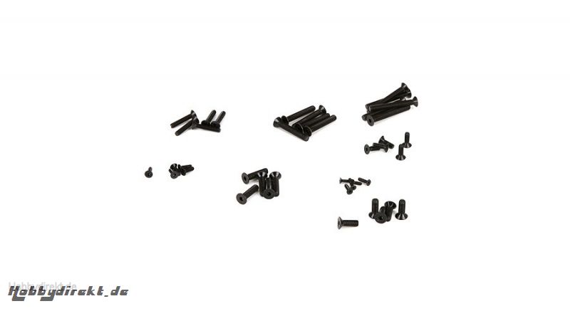 Flat Head Screw, Set, (30): 1:5 4wd Horizon LOS255003