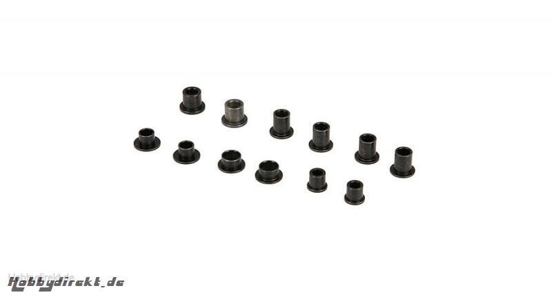 Flanged Bushing, Steel, Set (11): 1:5 4wd Horizon LOS256003