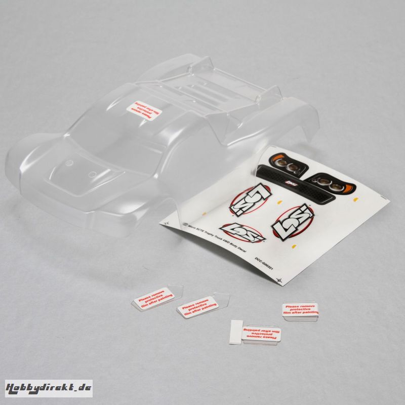 Losi 1/24 Micro SCTE Body Set transparent Horizon LOS40000