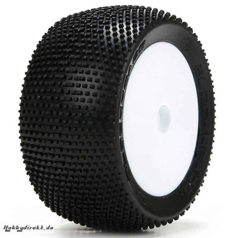 Blockhead Tires, Mounted (2): Mini 8T Horizon LOS41004