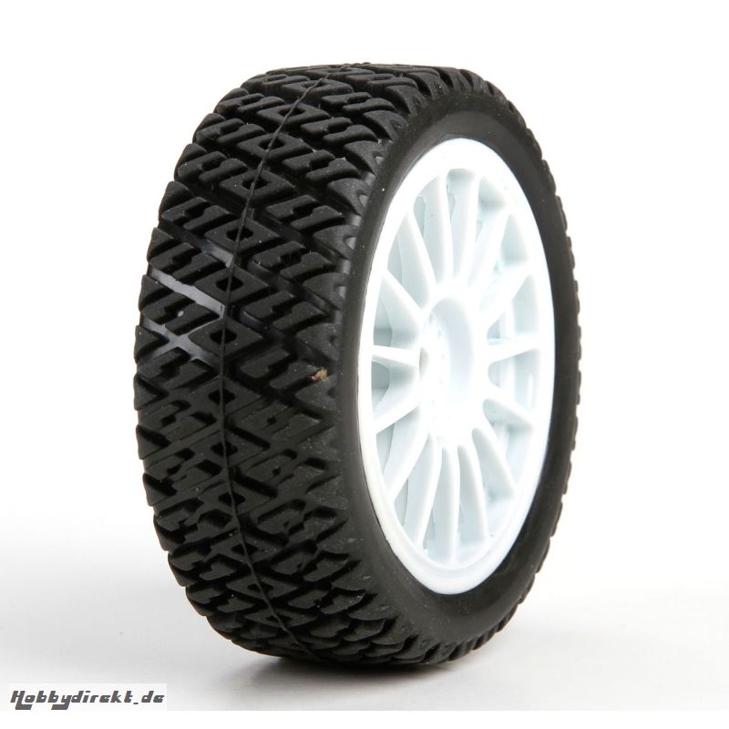 Losi Gravel Spec Reifen vorne/hinten, montiert (2 Stk): Mini Rally Horizon LOS41006