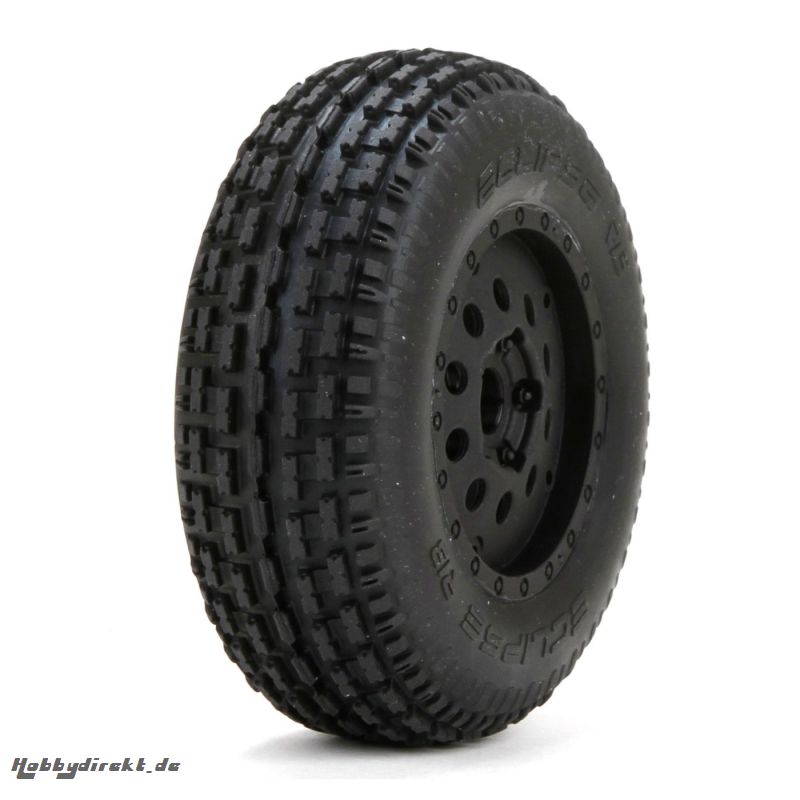 Premounted Eclipse Rib Tires/Wheels (2): XXX-SCB Horizon LOS43002