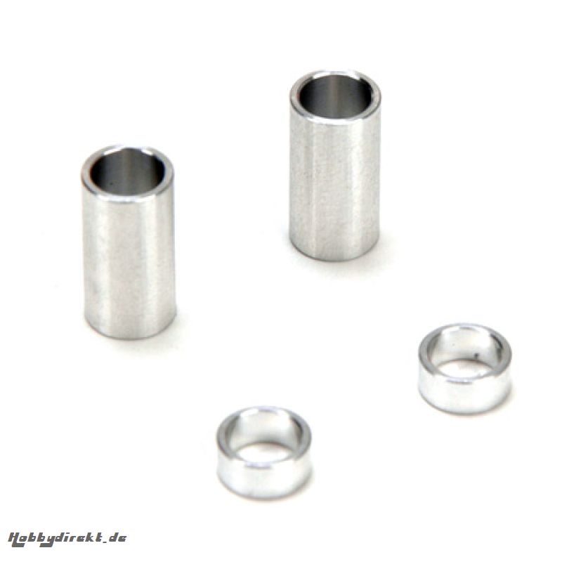 Rear Axle Spacer Set, Aluminum: CCR Horizon LOSA3185