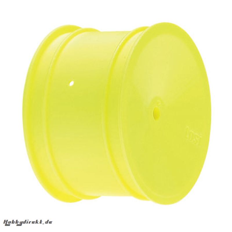 Rear Wheel, Yellow (2): XXX, XX, XX4 Horizon LOSA7104