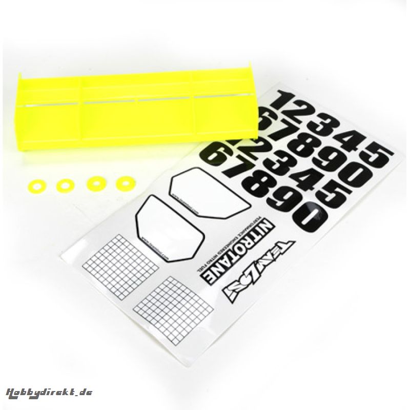 1/8 Universal Wing Kit, Yellow Horizon LOSA8132