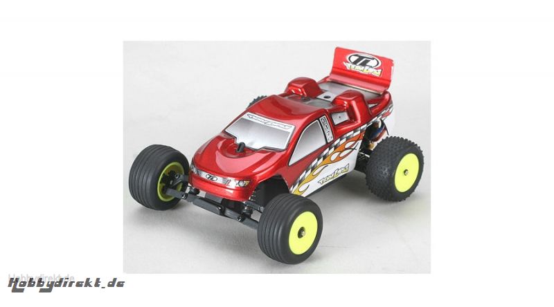 Losi 1/36 Micro-T Stadium Truck RTR: Rot Horizon LOSB0230T1