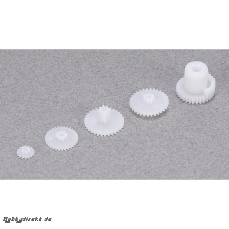 MS20DS Servo Gear Set: MLST/2, MB, MRAM Horizon LOSB0816