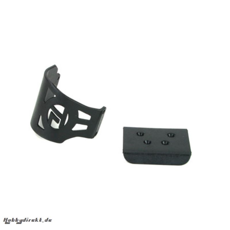 Front Bumper/Motor Guard Set: Horizon LOSB1035