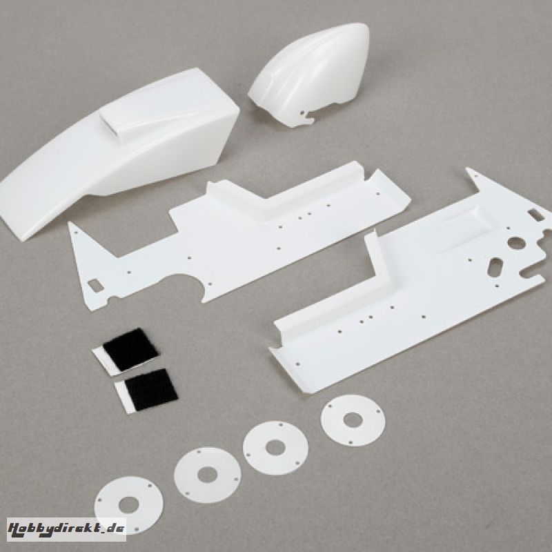 Body Panel Set, White: Mini-S Horizon LOSB1392