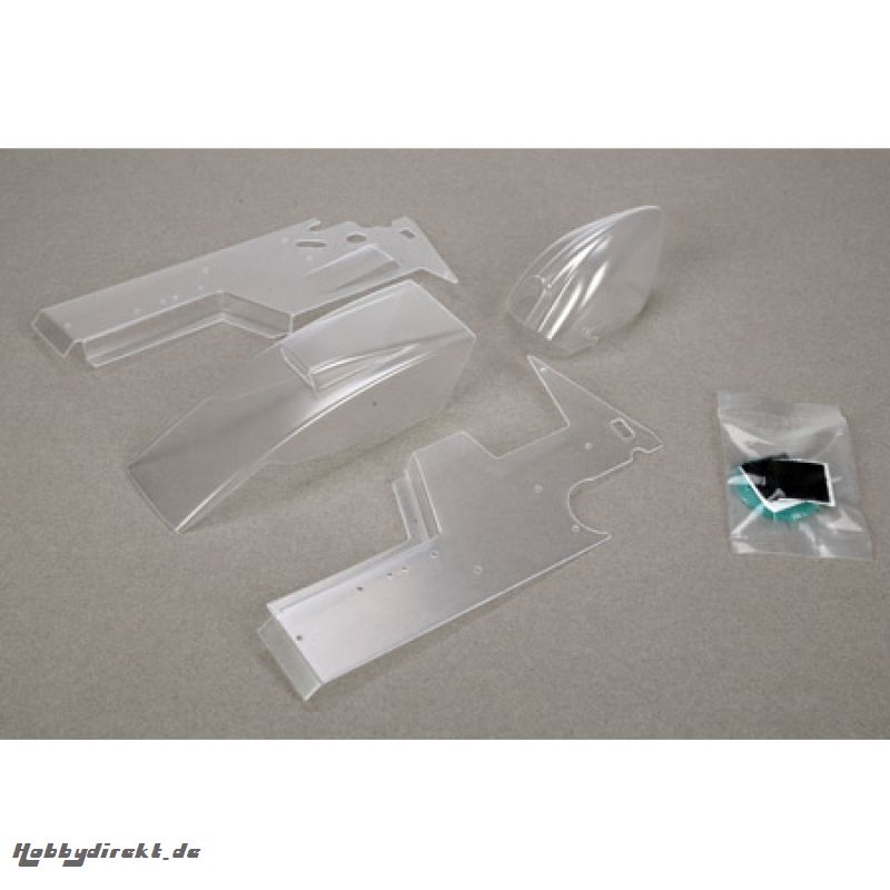 Body Panel Set, Clear: Mini-S Horizon LOSB1395