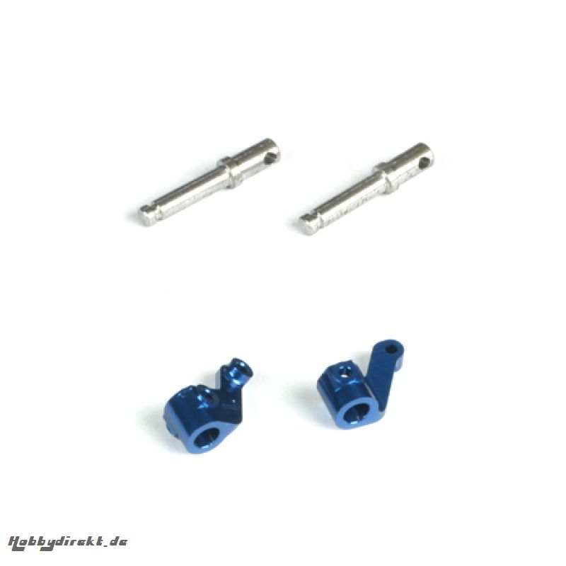 Front Spindle Set, Aluminum: Micro-T/B/DT Horizon LOSB1533