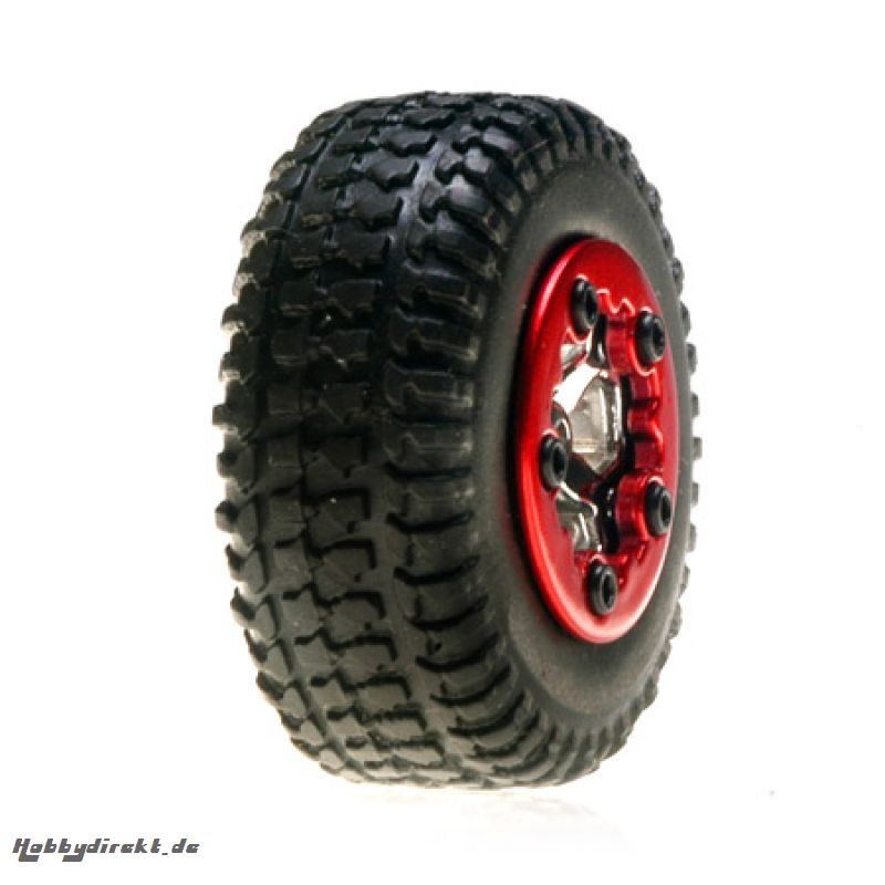 Losi Reifen/ verklebt/ Chrome: Micro SCT Horizon LOSB1583