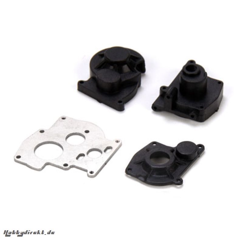 Center Transmission Case and Motor Plate Set: McRC Horizon LOSB1710