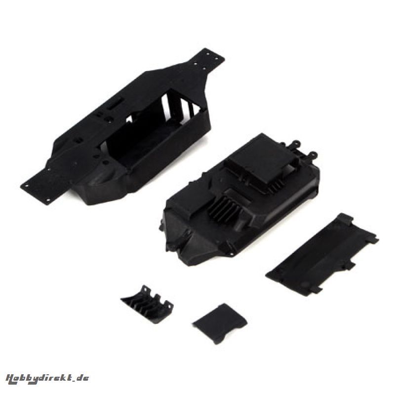 Chassis & Bumper Set: Micro Truggy Horizon LOSB1750