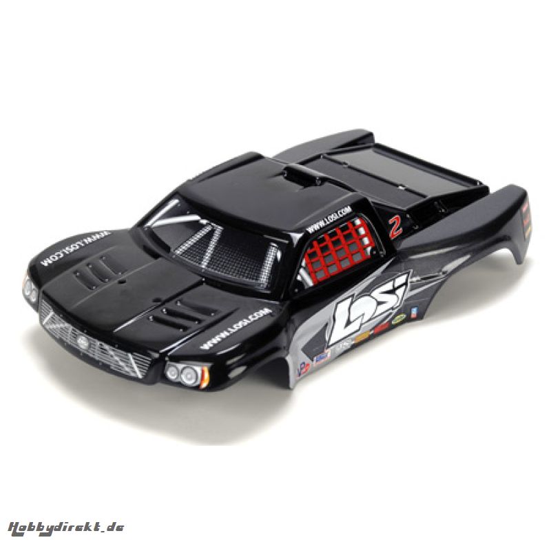 1/24 4WD Short Course Painted Body, Black Horizon LOSB1781