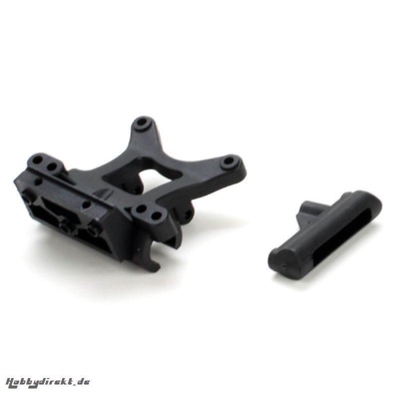 Fr Shock Tower & Steering Rack: Mini-S Horizon LOSB1813