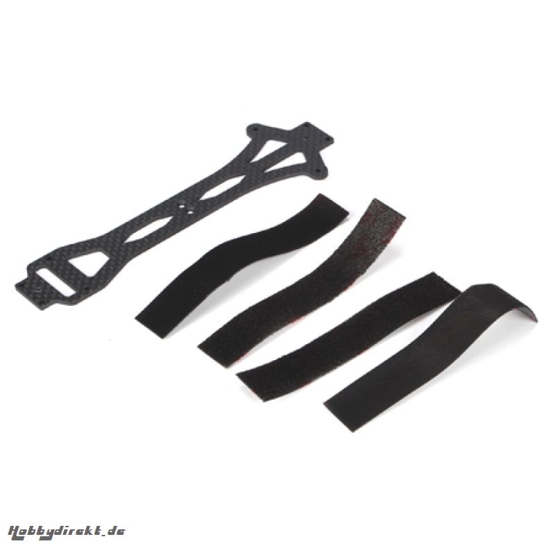 Chassis Brace, Carbon Fiber: Mini 8IGHT Horizon LOSB1875