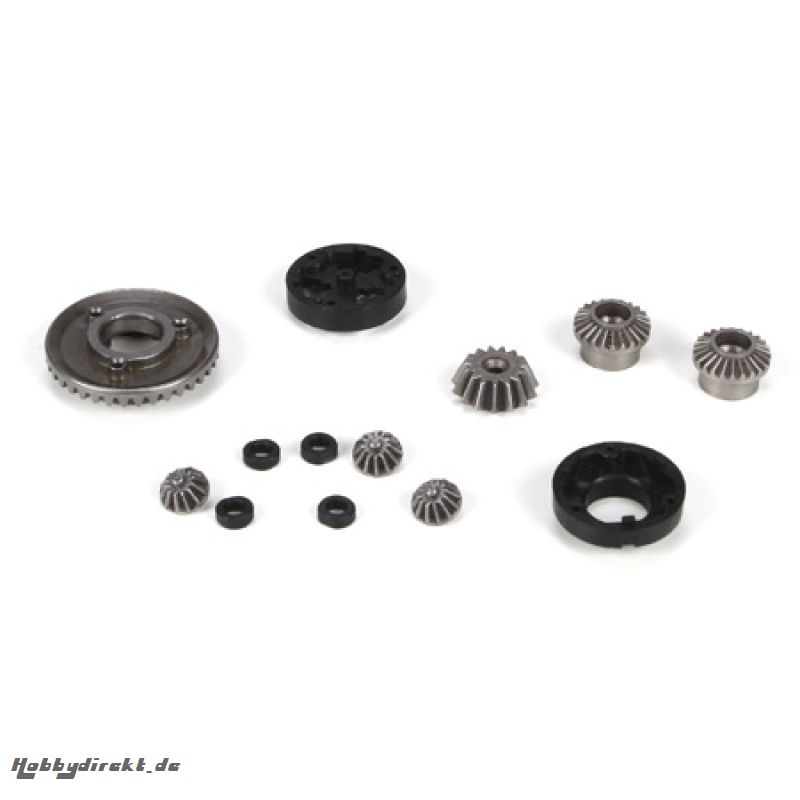 F/R Diff Gear, Housing & Spacer Set: Mini 8IGHT Horizon LOSB1923