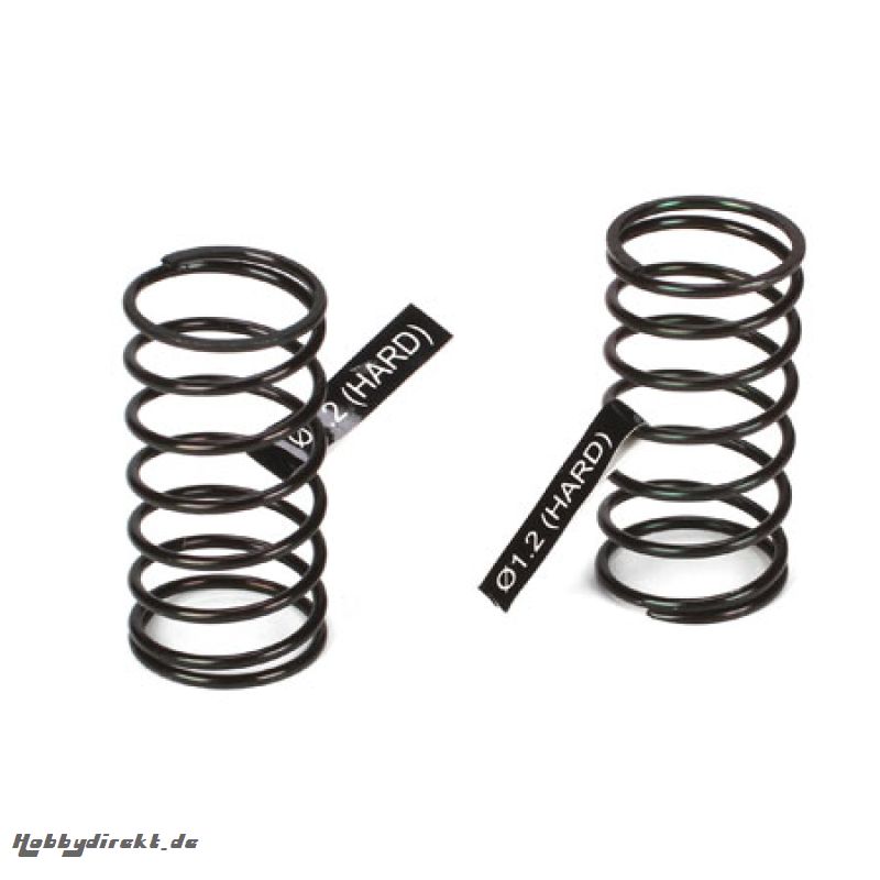 Front Shock Spring Set  Hard (2): Mini 8IGHT Horizon LOSB1943