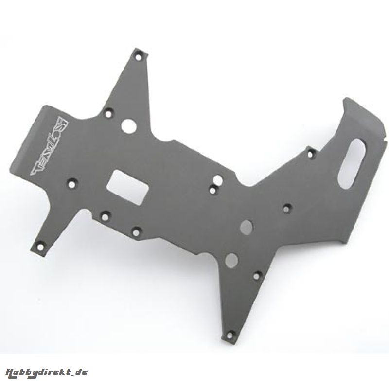 HD Chassis Skid Plate, Hard Anod: LST,LST2,AFT,MGB Horizon LOSB2261