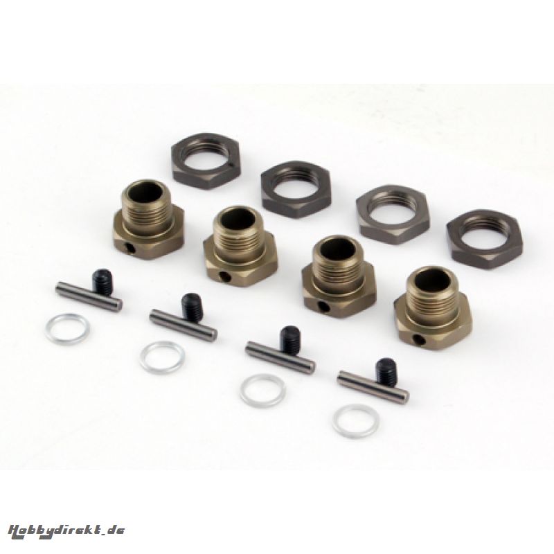 Losi 17mm Radmitnehmer Set (4): LST2/ MUG Horizon LOSB3516