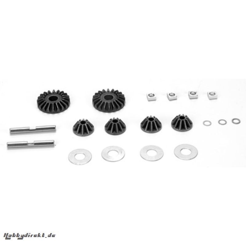 Diff Gear Set w/Hardware: 10-T Horizon LOSB3569