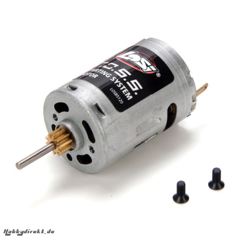 Losi 3.4 Starter Motor mit Ritzel: 10-T Horizon LOSB5120