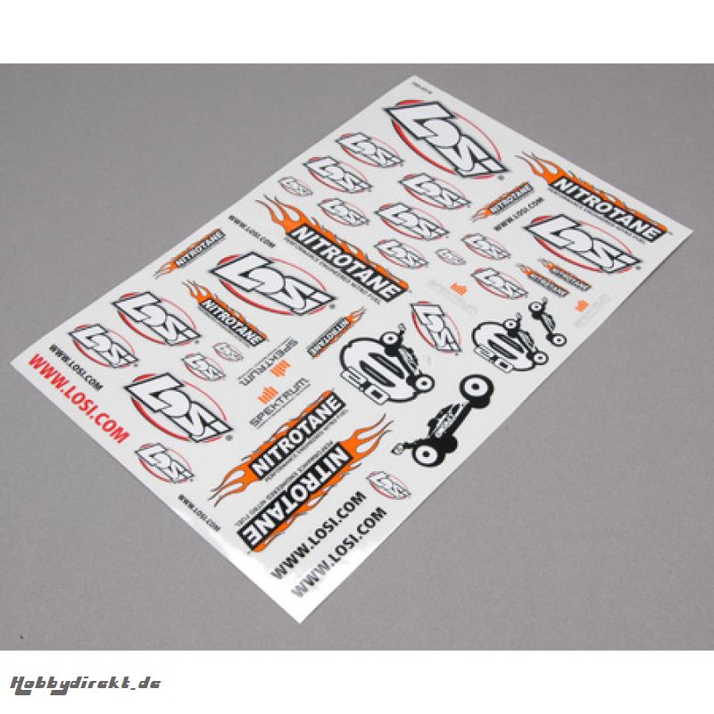 8IGHT 2.0 RTR Sticker Sheet Horizon LOSB8208