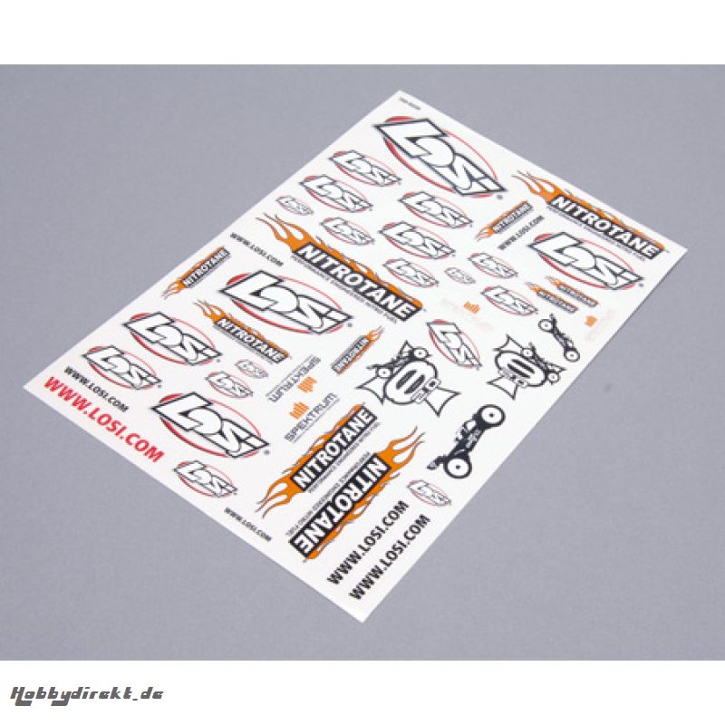 8IGHT-T 2.0 RTR Sticker Sheet Horizon LOSB8210