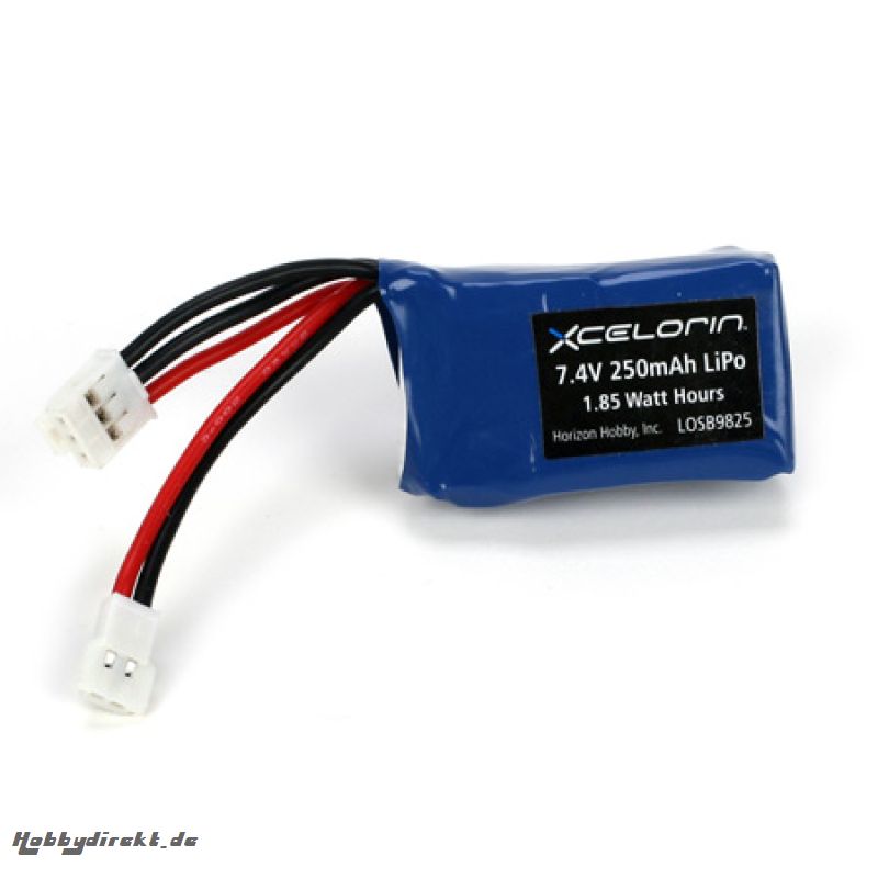 Losi 7.4V 250mAh LiPo: Micro Rally, SCT Horizon LOSB9825