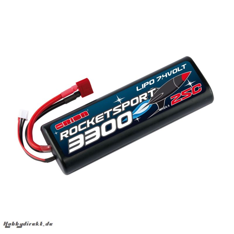 Rocket Sport 3300 LiPo 7,4V (Deans Plug) Horizon ORI14164