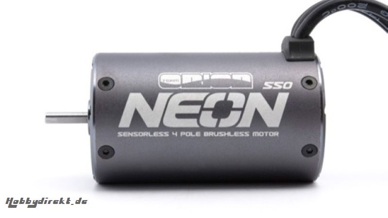 E-Motor NEON 550 4P/2400kv/Axle 3mm Horizon ORI28185