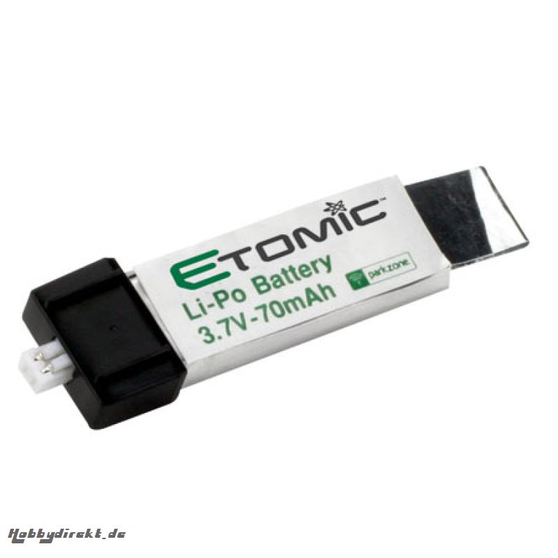 Parkzone 70mAh Etomic Lipo Ak Horizon PKZ3001