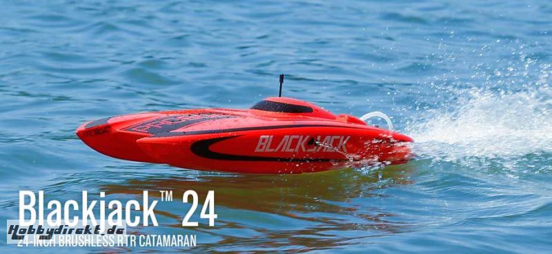 Proboat Blackjack 24-inch Catamaran Brushless RTR Horizon PRB080