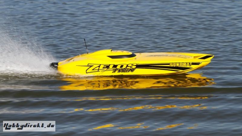 Pro Boat Zelos 36 Brushless Twin Catamaran RTR Horizon PRB08021