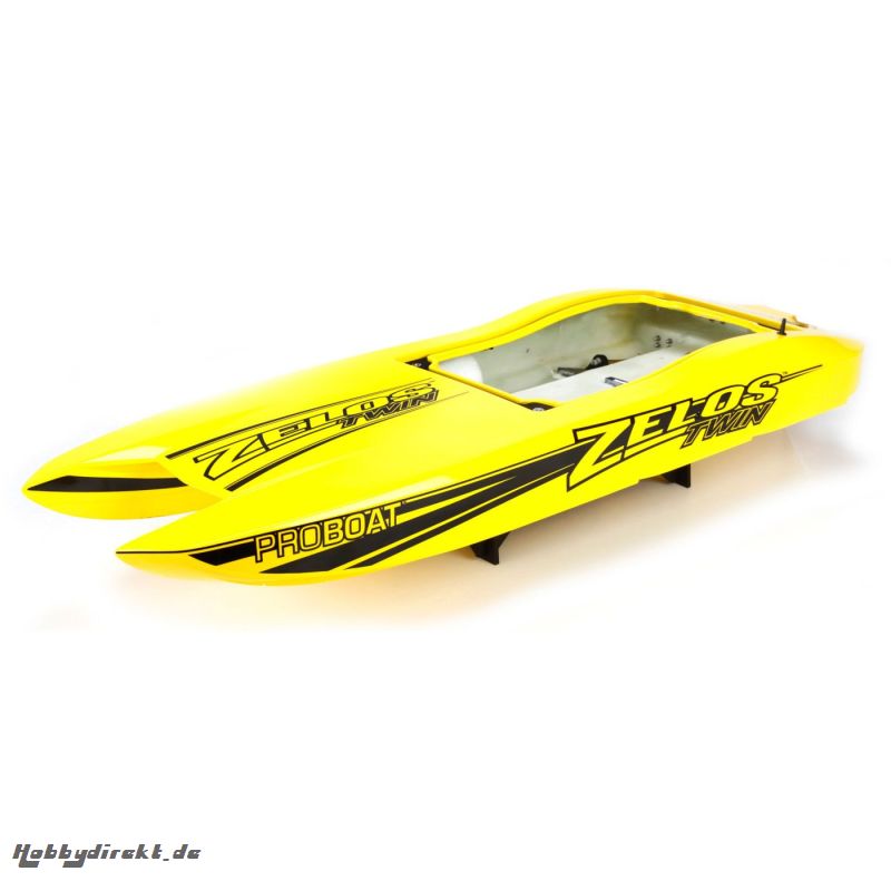 Pro Boat Rumpf u. Aufkleber: Zelos 36 Brushless Twin Catamaran Horizon PRB281040