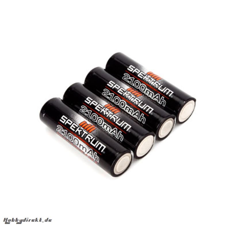 Spektrum 2100 mAh NiMH AA Batterien, 4 Stück Spektrum SPM9527