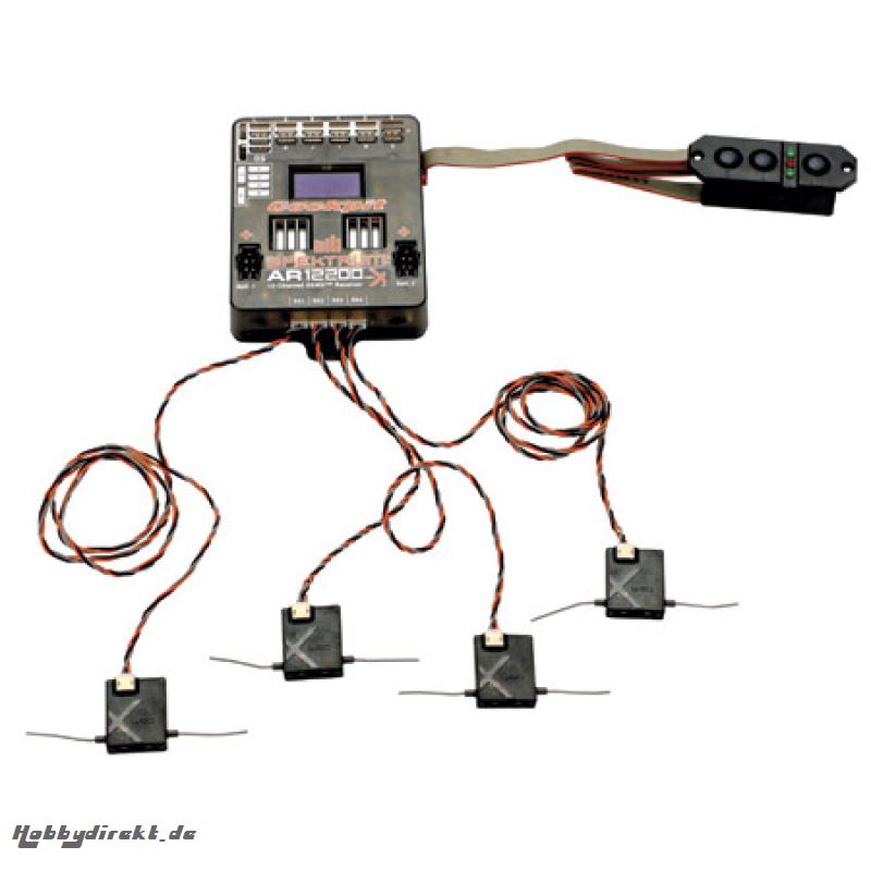 Spektrum AR12200 12-Kanal DSMX-Cockpit-Empfänger Spektrum SPMAR1