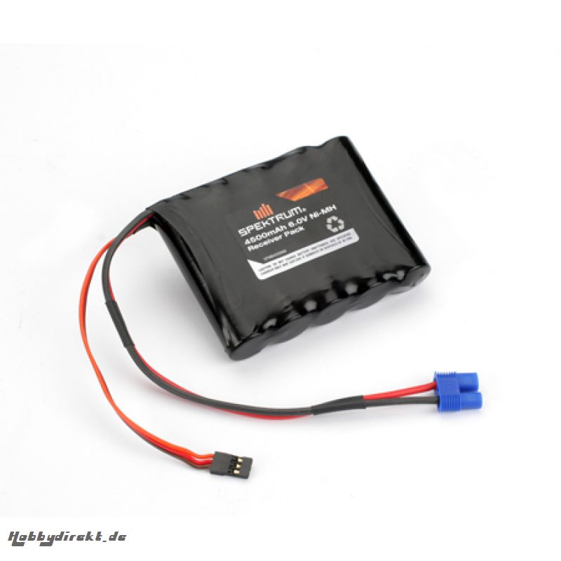 4500mAh 6.0V NiMH Receiver Pa SPMB4500NM Spektrum