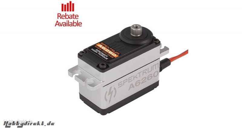 Spektrum A6260 HV Digitalservo mit Metallgetriebe, High Torque Spektrum SPMSA6260