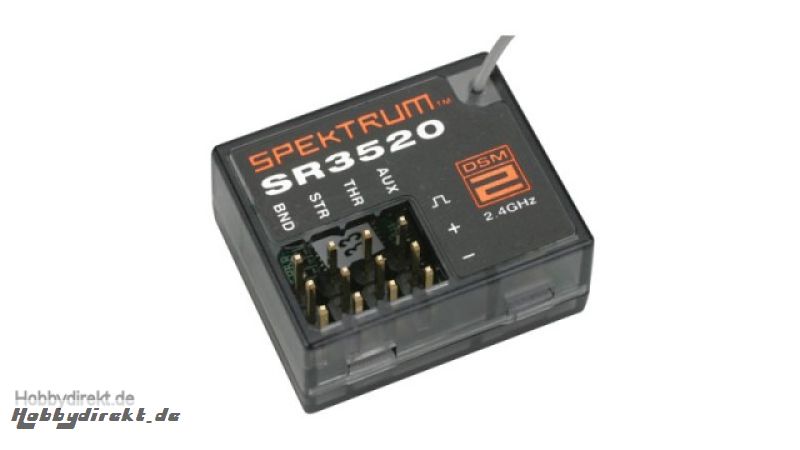 NYA SR3520 DSM2 3Ch Micro Rac SPMSR3520 Spektrum