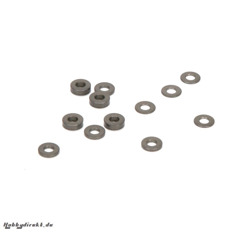 Caster Block Alum Ballstud Spacers (4ea): 22-4 Horizon TLR236005