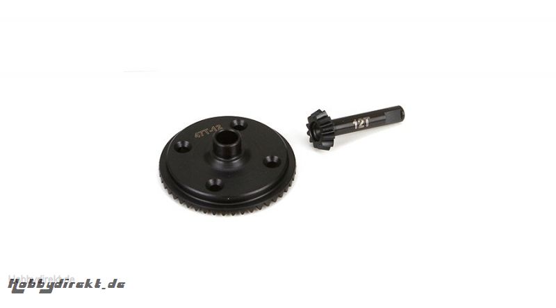 Front Ring and Pinion Gear Set: 8T 3.0 Horizon TLR242011