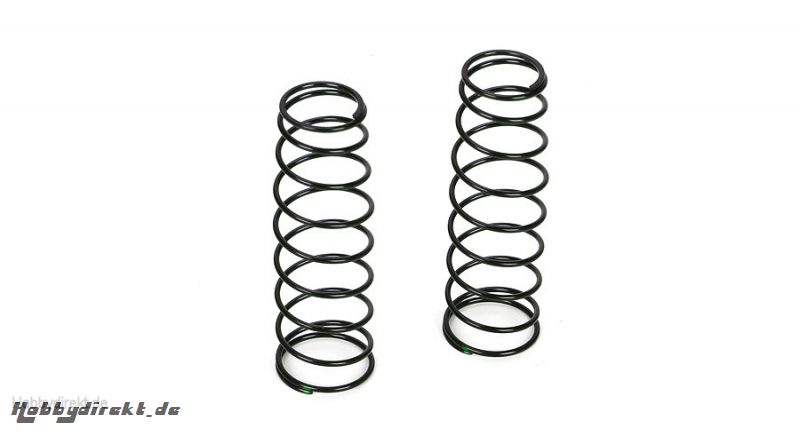 16mm RR Shk Spring, 3.8 Rate, Green(2): 8B 3.0 Horizon TLR243020