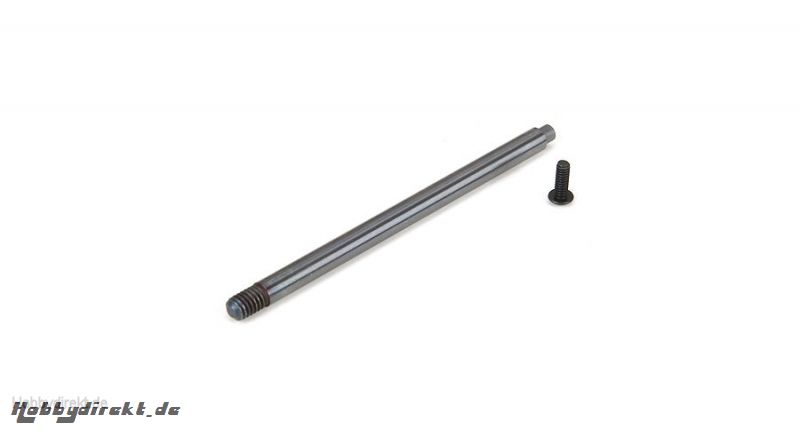 16mm Shock Shaft, 4mm x 67mm, TiCn, Rear: 8T 3.0 Horizon TLR243026